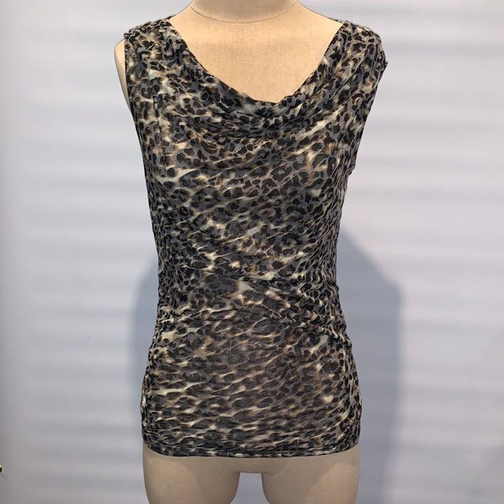 Express leopard print top, Small